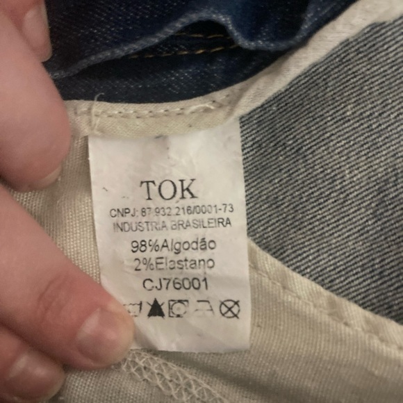Tok Exclusive Design Women’s Size 12 (44) Brazilian Skinny Jeans - Picture 9 of 10
